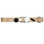 Acrylic and nylon belt, Mint.