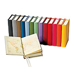 Journals (4" x 6") with watermarked paper and pencil, Semikolon.
