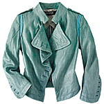 Leather jacket, Yigal Azrou.