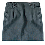 Cotton-wool skirt, Banana Republic.