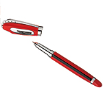 Red roller ball pen (also in ballpoint), Ducati.