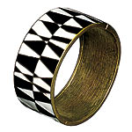 Enamel bracelet, Roxanne Assoulin for Lee Angel.