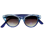 Acetate sunglasses with crystals, Rodarte.