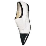 Leather shoes, L.A.M.B. by Gwen Stefani.