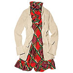 Cotton-linen-viscose cardigan, Twelfth Street by Cynthia Vincent.