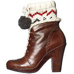 Leather boots, Aerosoles.