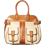 Canvas and leather bag, Cole Haan.