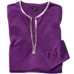 Silk jersey blouse, Joseph.