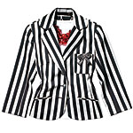 Wool-cotton blazer, Trina Turk.