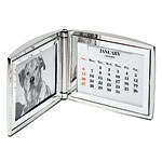 Silver-tone calendar-frame, Kate's Paperie.