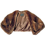 Rabbit-fur shrug, Cassin.