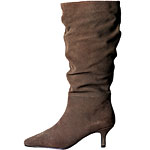 Suede boots, Silhouettes.
