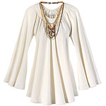 Cotton-polyester dress, Chrissa.