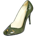 Patent leather pumps, Stuart Weitzman.