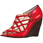 Leather wedges, Nicholas Kirkwood for Phillip Lim.