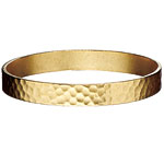 Gold-plated bangle, A.V. Max.