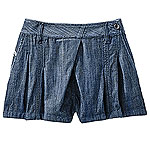 Cotton denim shorts, Diesel.