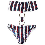Nylon-elastane swimsuit, Ginger's Island.