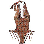 Nylon-spandex swimsuit, Juicy Couture Beach.