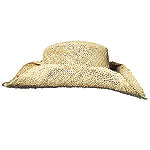 Sea grass hat with leather cord, Peruvian Connection.