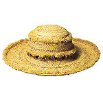 Raffia hat, Lola.