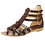 Patent-leather sandals, Giuseppe Zanotti Design.