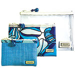 Cecelia Mini Trio in Capri, 8.5" x 6" (large), Stephanie Johnson.