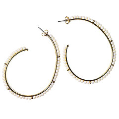 Coral Earrings from instyle.com