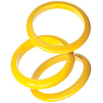 Plastic bracelets, Forever 21.