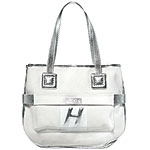 Canvas and leather bag, Hogan.