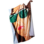 Terrycloth beach towel, Alex Katz.
