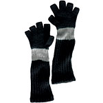 Long dip dye fingerless gloves, Simply Vera Vera Wang, 