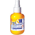 Sunswat sunscreen and natural bug spray, Kiss My Face.