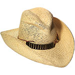 Straw cowboy hat, Lola.
