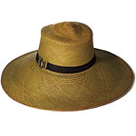 Straw hat, Patricia Underwood.