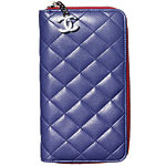 Leather wallet, Chanel.