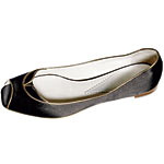 Satin shoes, Emporio Armani.