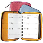 Leather organizers, Herm.