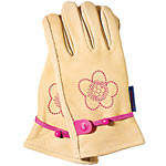 Leather gardening gloves, Target.