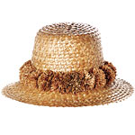 Straw hat, J. Crew.