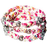 Cotton and metal bracelets, Louis Vuitton.