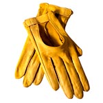 Leather gloves, La Crasia.