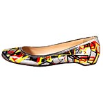 Leather flat, Christian Louboutin.