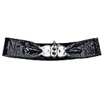 Patent leather belt, Raina.