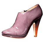 Patent-leather ankle boots, Vicini by Giuseppe Zanotti Design.