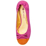 Suede flat, Nine West.