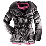 Nylon parka with poly fill, DKNY Juniors Active.