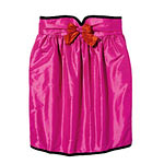 Silk taffeta reversible skirt, Cynthia Rowley.