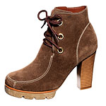 Suede boot, A.S. Studio.