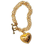 Gold-plated bracelet, Simply Vera.